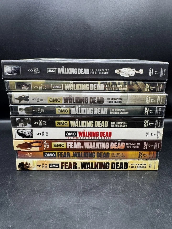 The Walking Dead Seasons 1,2,3,4,6,7 Fear The Walking Dead Season 1-3 NEW SEALED - image 1 of 1
