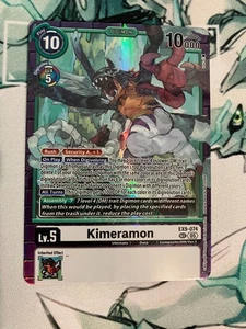 Kimeramon EX9-074 SEC Digimon CCG | Versus Monsters NM - Picture 1 of 6