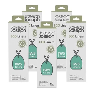 Forros para contenedores de basura inteligentes ecológicos Joseph Joseph IW5 40 L – 100 bolsas - Imagen 1 de 2