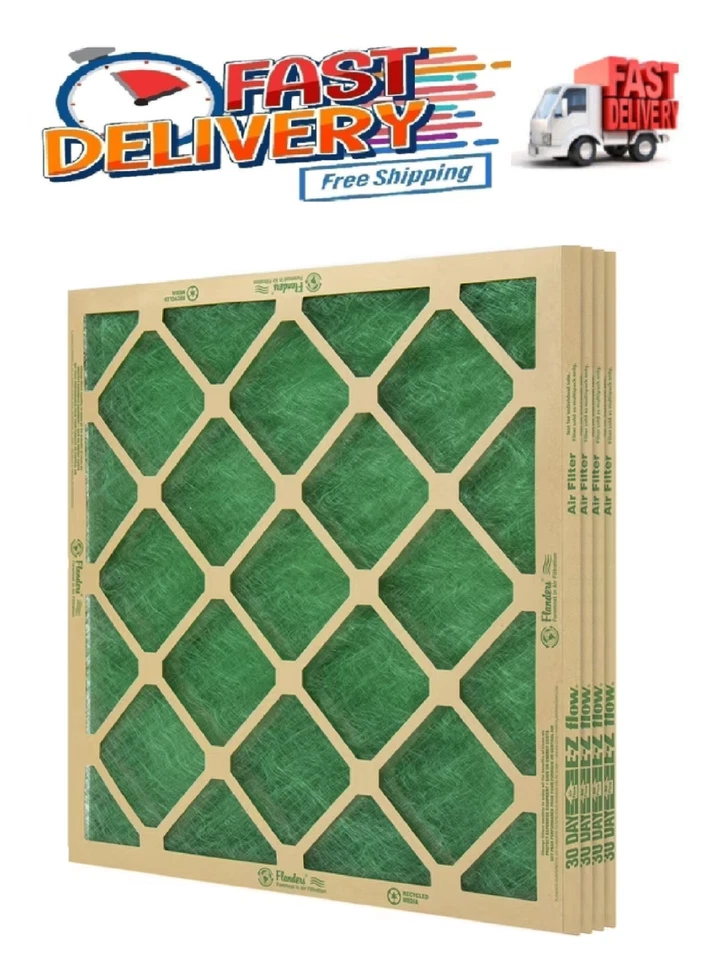 Flanders 10059.011620 Standard Grade Nested GLS Furnace Filter 24/pack 20x16x1