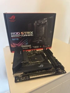 Carte mère ASUS ROG STRIX B550-I GAMING AM4, AMD - Photo 1/4