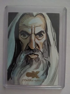 2022 Cryptozoic CZX Middle Earth Saruman 1/1 Sketch By Tim Shinn - Picture 1 of 2
