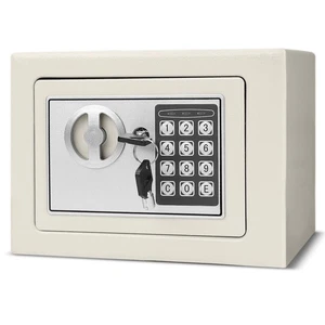 Small Digital Safe with Keypad - Cash Safe Box for Money with Electronic Keyp... - Bild 1 von 8