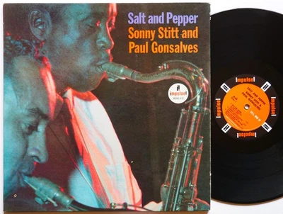 SONNY STITT PAUL GONSALVES Salt And Pepper LP IMPULSE! A-52 RVG MONO Hank Jones - Image 1 of 4