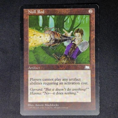Weatherlight Null Rod 1 English Version Condition Mp - Image 1 of 2