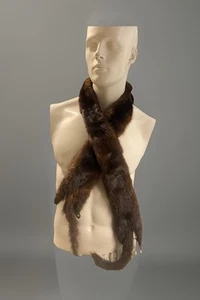 Vintage Real Fur Scarf whole mink - Picture 1 of 9
