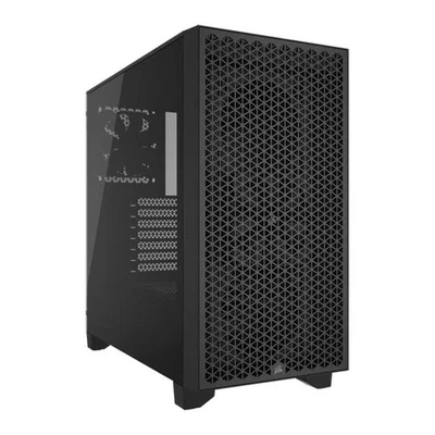 Corsair 3000D Airflow, Black, Mid-Tower w/ Tempered Glass Window, 2x 120mm Fans, - Image 1 of 4