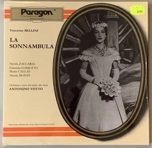 Bellini La Sonnambula MARIA CALLAS ANTONINO VOTTO Paragon 3 LP Box 52006 Sealed - Bild 1 von 2