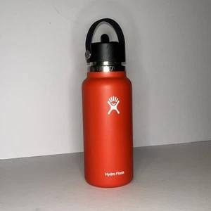 Hydro Flask Vacuum Insulated Stainless Steel Water Bottle, Wide Mouth w/Flex... - Picture 1 of 4