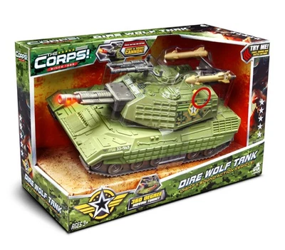 Juguetes Lanard 1:18 ¡THE CORPS!: Tanque Dire Wolf LN-33934A Foto 1 de 4