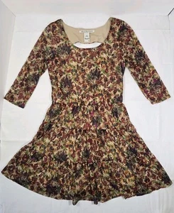 American Rag Multicolor 3/4 Sleeve Dress Size Large - Picture 1 of 8