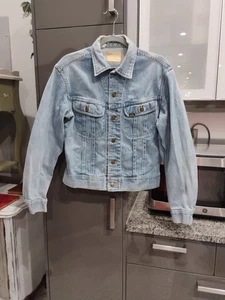 Chaqueta Denim Sanforizada Lee Set Años 60 De Colección ILGWU CIO Union Made Americana Boho - Imagen 1 de 11