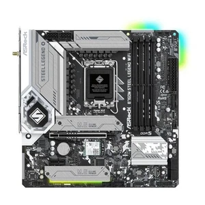 Asrock B760M Steel Legend WiFi Intel B760 LGA 1700 Micro ATX - Bild 1 von 5
