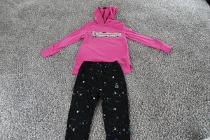 Champion Hoodie Shirt Pants Set Girls 5 Athletic Outfit Matching Tracksuit Set - Picture 1 of 20