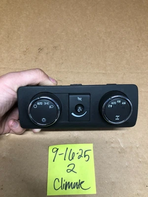 Luces antiniebla interruptor luz principal Chevy Tahoe Silverado Suburban 2007-2013 15221546 Foto 1 de 4