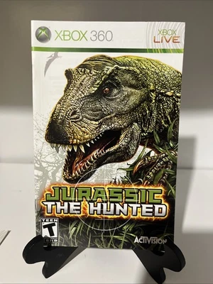Jurassic: The Hunted (Microsoft Xbox 360, 2009) Manual Only - Image 1 of 3