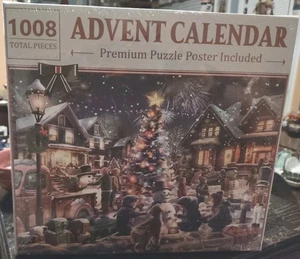 Calendario de Adviento de Navidad 1008 Piezas "Acoraciones de Navidad" Precintado 2024 - Imagen 1 de 4
