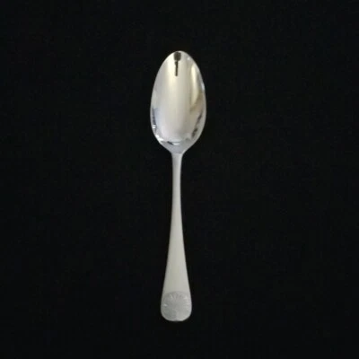 KIRK STIEFF ROYAL SHELL STAINLESS  SOUP SPOON FOR COLONIAL WILLIAMSBURG - Image 1 of 4