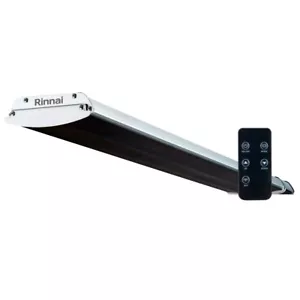 Rinnai Outdoor / Alfresco WiFi & Remote 1500W Infrared Radiant Strip Heater - Picture 1 of 6