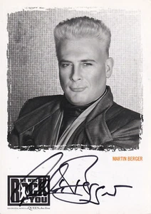 Autogramm - Martin Berger (Musical - We will Rock you) - Bild 1 von 1