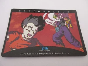 Carte DRAGON BALL Z DBZ Hero Collection Part 3 N°246 - AMADA 1995 Jap - Foto 1 di 2