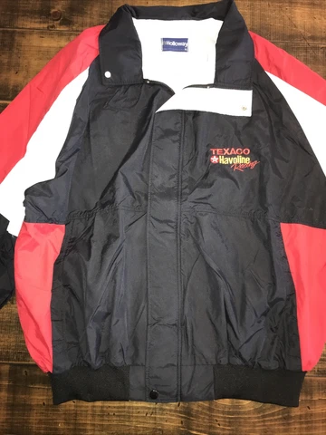 Texaco Havoline Team Issued Large Jacket Robert Yates Racing Allison Irvan Rudd Cover