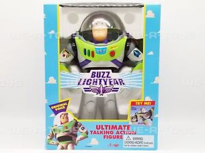Buzz Lightyear Talking Action Figure Toy Story Disney Pixar Think Way No. 62809