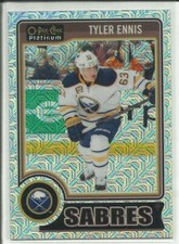 2014-15 O-Pee-Chee Platinum Traxx #24 Tyler Ennis Buffalo Sabres