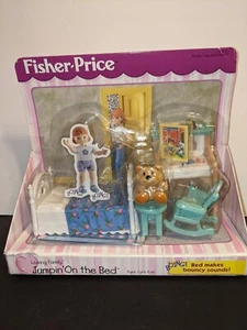 Fisher-Price Loving Family Jumpin’ on the Bed Vtg 1999 Mattel Sealed - Picture 1 of 8