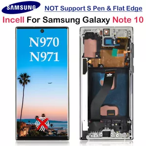 Per Samsung Galaxy Note 10 SM-N970U SM-971U piccolo display LCD touch screen telaio - Foto 1 di 8