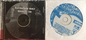 Battlefield 1942 PC Updates & Secret Service game Activision CD Rom - Picture 1 of 2
