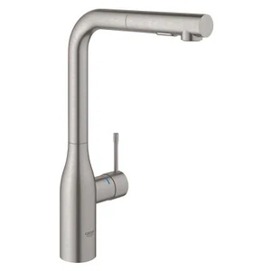 GROHE 30271DC0 Essence Dual Spray Pull-Out Kitchen Faucet Supersteel - Picture 1 of 6