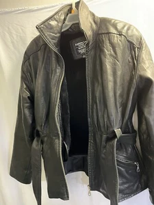 Chaqueta de cuero mujer XL con forro de cremallera - Imagen 1 de 6