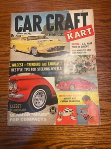 CAR CRAFT und KART JANUAR 1962 Magazin SUPER TUNING the CORVAIR, SHOWTIME USA - Bild 1 von 2