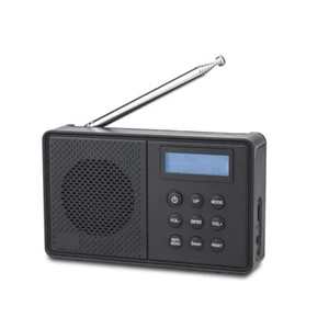Portable Radio DAB/DAB+ Digital & FM Rechargeable Battery with USB Charging - Picture 1 of 4