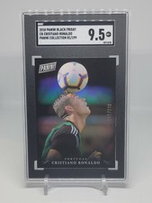 Cristiano Ronaldo 2018 Panini Black Friday Collection Foil /199 SGC 9.5 Rare