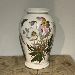 Portmerion Botanic Garden CHRISTMAS ROSE Vase - Picture 1 of 2