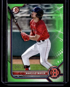 2022 Bowman #BP-126 Marcelo Mayer Prospects neongrün #/399 - RY - Bild 1 von 2