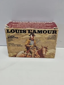 LOUIS L'AMOUR Chick Bowdrie Boxed Set of 3 Cassette Audiobook - Picture 1 of 7