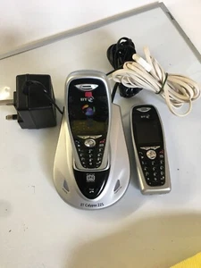 BT Calypso 225 Phone Main Base Unit With Extra Handset BOX3 329 - Zdjęcie 1 z 9