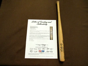 CAL RIPKEN JR. ORIOLES HOF SIGNED AUTO 1992 OPENING DAY MINI BAT MINT 9 PSA/DNA - Picture 1 of 5