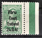 Local Deutsches Reich WWll overprint Voru Eesti Estland MNH