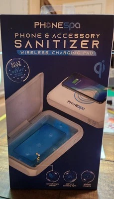 Phone Spa Phone & Accessory SANITIZER Wireless Charging Pad NEW - Image 1 of 3