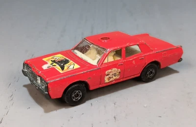 Matchbox Superfast #59 Mercury Fire Chief's Car Foto 1 de 4