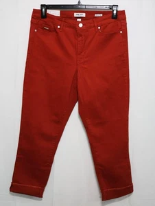 Nine West Gramercy kurze Damenhose, rot, Größe 12 (DNWB3178) - Bild 1 von 11