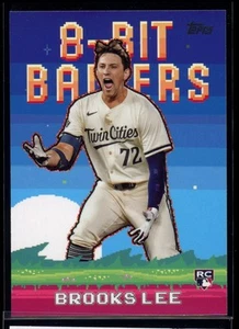 2025 Topps Celebration Series One Brooks Lee Rookie Minnesota Twins #8B-17 8-Bit - Picture 1 of 2