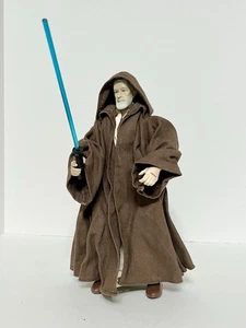 Figura de acción Hasbro Obi-Wan Kenobi Tatooine Encounter 12" con sable de luz 2003 - Imagen 1 de 8