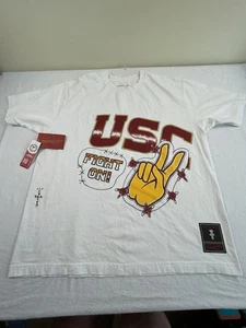 Cactus Jack by Travis Scott & Mitchell & Ness T-Shirt USC Trojans Sz XL New Mens - Bild 1 von 7