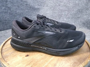 Brooks Adrenaline GTS 23 Hombres Talla 11 4E Ancho Negro 1103914E020 Tenis Zapatos - Imagen 1 de 12
