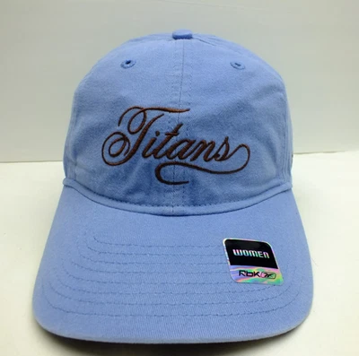 Gorra Tennessee Titans Script estilo holgado sin estructura talla única ajustable NUEVA NUEVA CON ETIQUETAS Foto 1 de 4